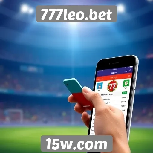 A experiência de usuário no 777leo.bet em dispositivos móveis